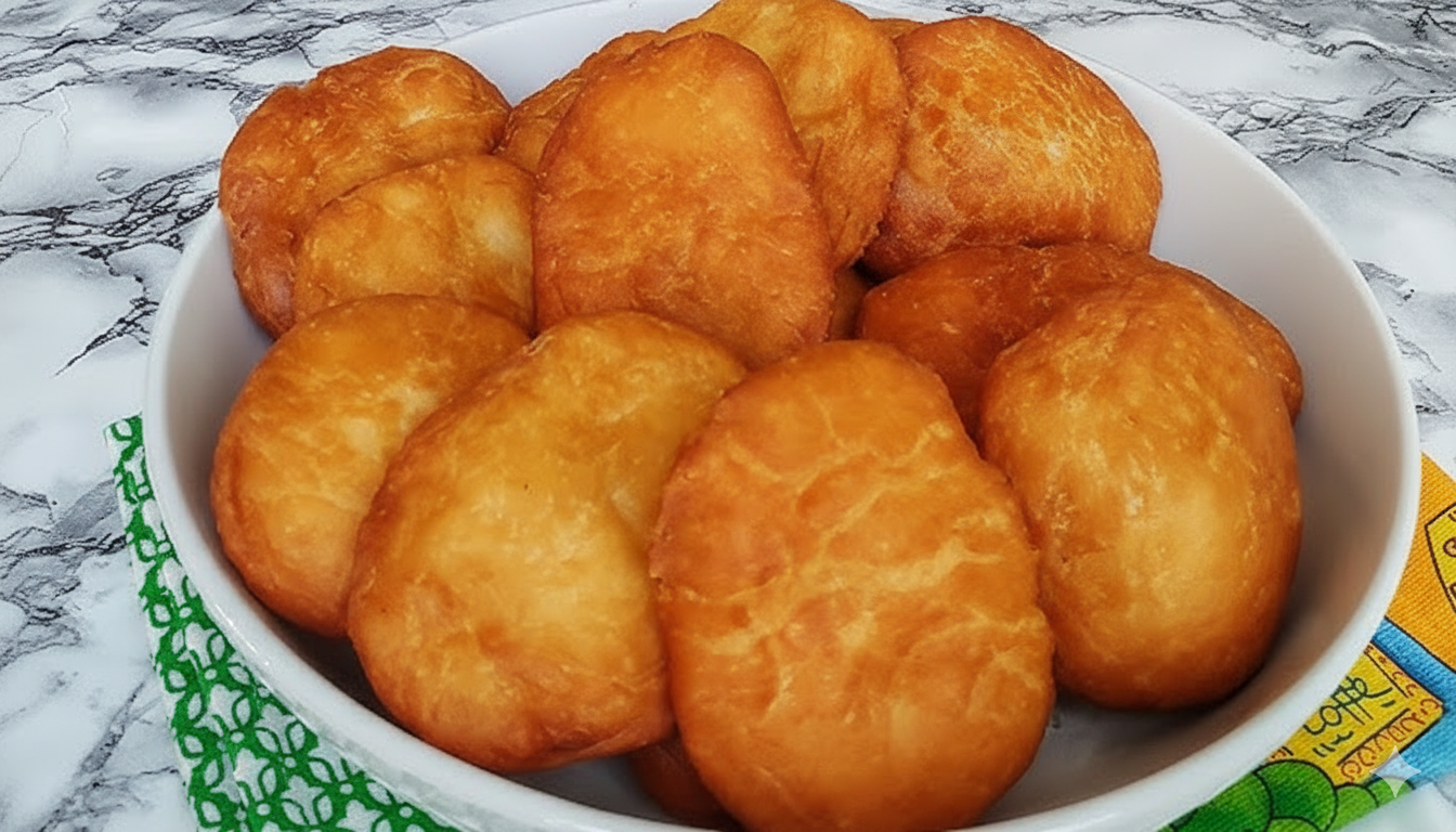 Paté - Beignet salé traditionnel du Bénin street food